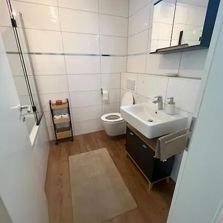 Daire Ferienwohnung Ostrach Im Allgaeu Mit Bergblick Und Garten *